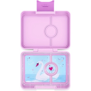 image:imageYumbox Leakproof Snack Box  Ami Purple Swan TrayAmi Purple Swan