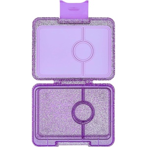 image:imageYumbox Leakproof Snack Box  Ami Purple Swan TrayPrincess Purple Glitter