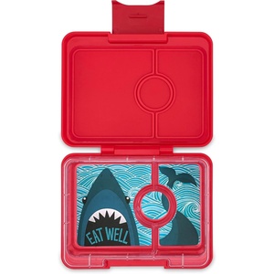 image:imageYumbox Leakproof Snack Box  Ami Purple Swan TrayWow Red Shark