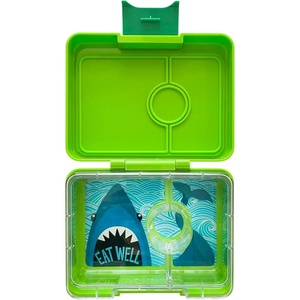 image:imageYumbox Leakproof Snack Box Jurassic Green SharkJurassic Green Shark