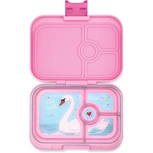 image:imageYumbox Panino Leakproof Bento Lunch Box Power Pink RainbowPower Pink Swan