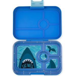 image:imageYumbox Tapas Leakproof Bento Box 4 Compartments Capri PinkTrue Blue  Shark