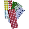 image:imageYumbox Sandwich Paper Wrap 40 Sheets 4 Designs 12x12 in papers plus 40 fun stickers  Stars
